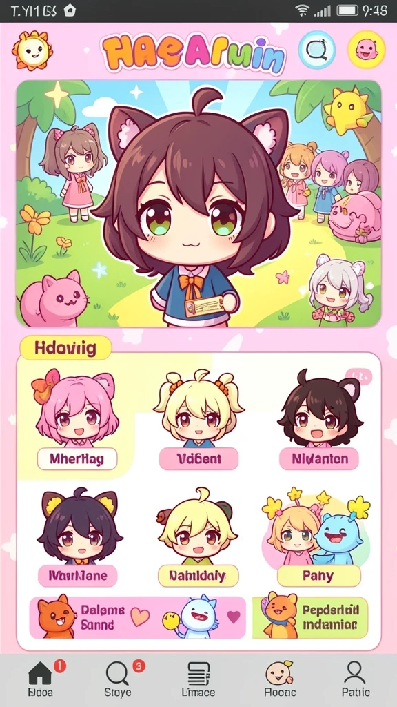 7game - Fitur sosial yang memungkinkan interaksi dengan pemain lain.