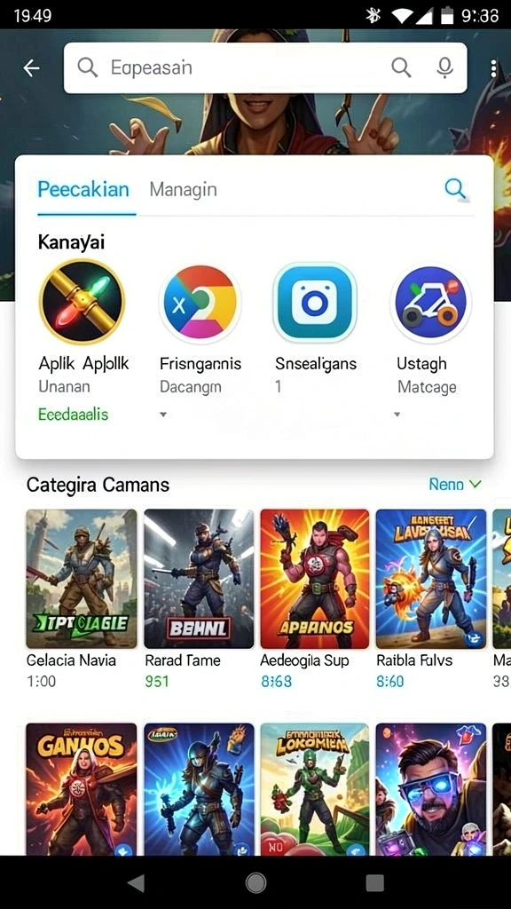 8ii - Fitur interaktif yang membuat permainan lebih mengasyikkan.