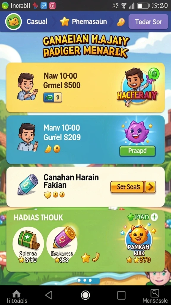 9n9n - Tangkapan layar menampilkan karakter utama dalam aksi.