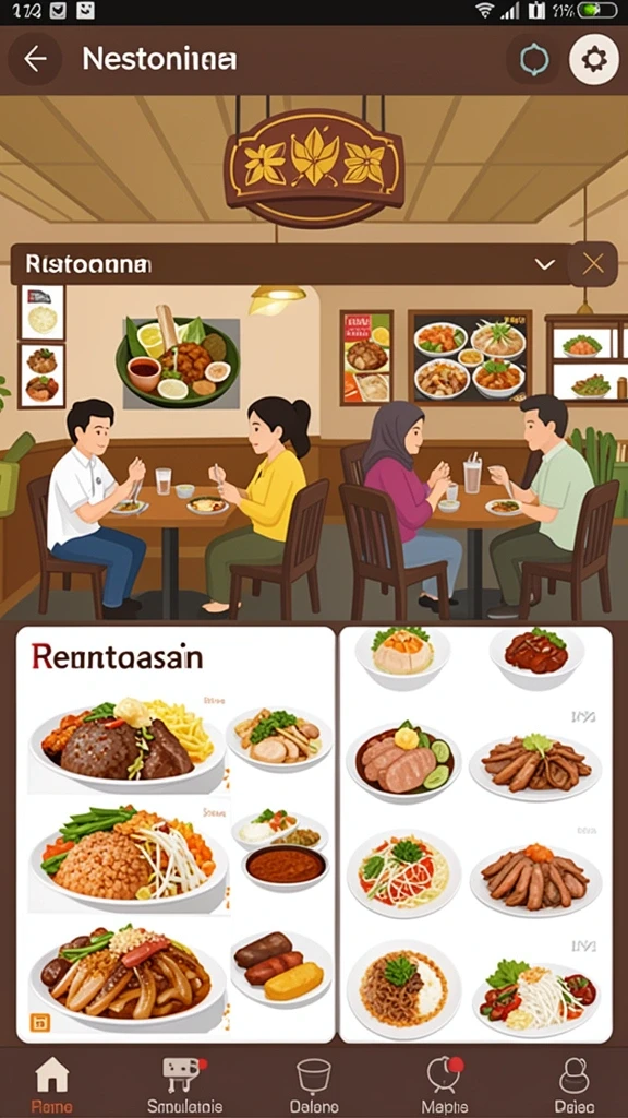 jktwin - Tampilan awal aplikasi JKTWIN yang menarik dan mudah dinavigasi.