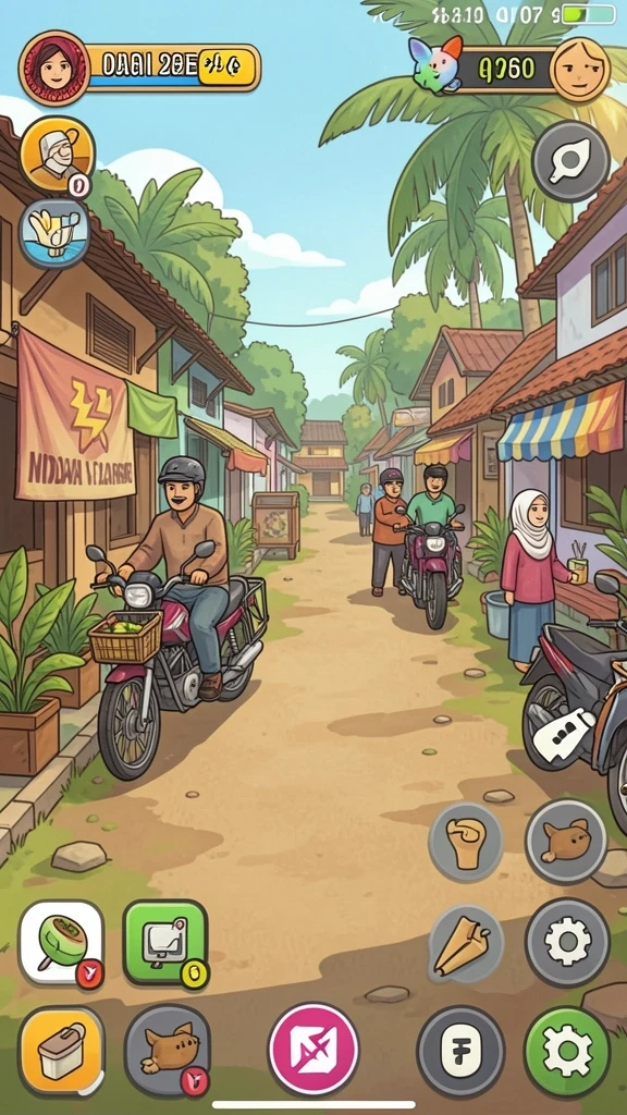 kingdomtoto - Karakter unik dan pilihan kostum yang menarik.